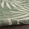 Homeroots 9' X 12' Ivory And Green Palm Leaf Indoor Outdoor Area Rug 551451 - alternate 5