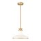 Z-Lite Reznor Modern Gold 1 Light Pendant 831P12-MGLD - alternate 1