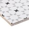 Andova Tiles Bliss Deco Grey 8-in. Encaustic Spanish/Moroccan Patterned Matte Porcelain Wall & Floor Tile ANDBLI289 - alternate 4