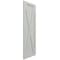 Ekena Millwork True Fit PVC Single X-Board Farmhouse Fixed Mount Shutters, Hailstorm Gray, 18W x 28H, PR TFP001FH18X028ST - alternate 7
