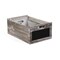 Homeroots Set of Four Black And Brown Solid Wood Crate, 4PK 487713 - alternate 4