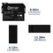 Mighty Max Battery ML55-12FT - 12 Volt 55 AH, Front Terminal, Rechargeable SLA AGM Battery MAX4134107 - alternate 5