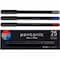 Pentonic Ballpoint Pen Set, 0.7 mm Pen Point, Assorted Ink, Nickel Silver Tip, 48PK PEN12126 - alternate 2