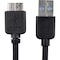 Rocstor 3FT SUPERSPEED USB 3.0 A MALE Y10C168-B1 - alternate 3