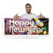 Signmission Happy New Year, 18 Inch x 48 Inch, Vinyl Banner B-30693 - alternate 4