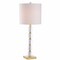 Jonathan Y Claire 28.5" Crystal LED Table Lamp, Clear/Brass, 2PK JYL5001A-SET2 - alternate 1