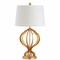 Jonathan Y Sebastian 28.5" Metal Trellis LED Table Lamp, Gold Leaf JYL3025A - alternate 4