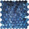 Apollo Tile Blue 11.3 in x 11.3 in Glass Glossy, Matte Floor and Wall Mosaic Tile 4.43 sqft/case, 5PK APLJPH88310A - alternate 1