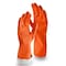 Libman Libman Premium Reusable Gloves, M, 13 in L, Latex, Orange 1324 - alternate 1