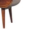 Homeroots 24" Brown Solid Wood One Drawer Nightstand 701706 - alternate 5
