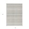 Homeroots 8' X 10' Ivory Striped Washable Indoor Outdoor Area Rug 576961 - alternate 5
