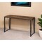 Homeroots 47" Brown and Black Writing Desk 491415 - alternate 2