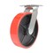 Vestil Polyurethane Swivel Caster 8 In. Diameter x 2 In. Width 1474 Lb. Capacity Red/Black CST-VE-8X2PU-S - alternate 1