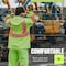 Pioneer Safety Rain Suit, Hi-Vis Orange, M, Polyester, PVC, 0.18 mm Thick, Folds and zips into collar, M V1080160U-M - alternate 4