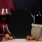 Smarty Had A Party 625 Black Flat Round Disposable Plastic Pastry Plates 120 Plates, 120PK 836-B-CASE - alternate 6