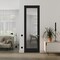 Sartodoors Hidden Door Planum 2102 Black 42x84 Solid Core Modern Interior PLANUM2102MF-BLK-42x84-LH-O - alternate 1