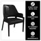 Leisuremod Ethora Collection Modern Wooden Dining Chair in Black EC22BL - alternate 5