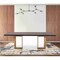 Homeroots 87" Black And Brass Rectangular Dining Table 486033 - alternate 4