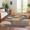 Homeroots 8' X 10' Brown Taupe And Wheat Geometric Washable Indoor Outdoor Area Rug 616721 - alternate 6
