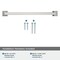 Amerock Mulholland 8 inch 203mm Center-to-Center Polished Nickel Cabinet Pull BP53535PN - alternate 3