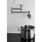 Kingston Brass Wall Mount Pot Filler Faucet, Brushed Nickel KS8108CG - alternate 4