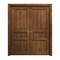 Sartodoors Sliding French Double Pocket Doors 48 x 84 inches, Ego 5012 Cognac Oak Veneer, Kit Rail Hardware ,  EGO5012DP-DKO-4884 - alternate 1