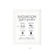 Homeroots Bathroom Guide White Framed Print Bathroom Wall Art 530103 - alternate 2