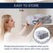 Jonathan Y Catmosphere Festive Feline Floral Border Non-Slip Machine-Washable Gray 9 ft. x 12 ft. Area Rug ANM100D-9 - alternate 3