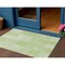 Homeroots 3' X 5' Artichoke Green And Mint Green Striped Washable Indoor Outdoor Area Rug 581629 - alternate 1
