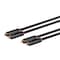 Monoprice Onix Series - Male RCA Two Channel Stereo Audio Cable_ 6ft_ Black 38077 - alternate 1