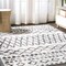 Jonathan Y Aksil Moroccan Diamond Ivory/Brown 4 ft. x 6 ft. Area Rug MOH502A-4 - alternate 4