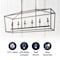 Jonathan Y Pagoda 49" 6-Light Classic Traditional Metal Linear Cage Lantern LED Pendant, Oil Rubbed Bronze JYL7439A - alternate 8