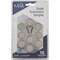 Hardware Resources KasaWare 1''Diameter Satin Nickel Cone Knob, 10PK K512SN-10 - alternate 1