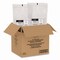 Dart Microwaveable Hinged Containers, ProPlanet Seal, 3 Compartments, 9 x 8.75 x 3, Clear, Plastic, 150PK 90PPHT3 - alternate 3