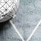 Jonathan Y Cole Minimalist Diamond Trellis Light Blue/White 5 ft Round Area Rug SEU102C-5R - alternate 5