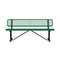 Leisure Craft Leisure Craft 6 FT Outdoor Bench with Back, Portable, Green B6WBP-GREEN - alternate 7