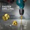 Neiko Titanium-Coated HSS Spiral Step Drill Bit Set with 31-Step Size, 3-Piece 10181A - alternate 4