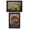 Homeroots Set Of Two Candle Light and Flowers 3 Black Framed Print Wall Art, 2PK 407120 - alternate 1