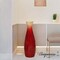 Uniquewise 28in Classic Bamboo Floor Vase Handmade, Decorative Glossy Red Vase for Dining Room, Living QI003242.M.RD - alternate 4