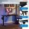 Office Star Products Primo 48in Desk, Black Carbon Fiber PMO4824GD-BCF - alternate 4