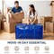 Simple Deluxe Extra-Large Moving Bags with Carrying Handles and Durable Zippers, Fold Flat, Blue, 6PK HKBAGXMOVING25BLUX6 - alternate 6