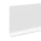 Zoro Select Wall Base Molding, 4 ft L, Snow White 820N89 - alternate 3