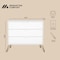 Manhattan Comfort Avira 35 in Dresser in White (3-Drawer) DR1722-WH - alternate 4