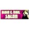 Signmission Hair And Nail Salon, 24 Inch, Banner B-72-30383 - alternate 1