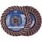 Pferd PFERD Flap Disc, PVL-R, POLIVLIES CURVE, 4-1/2in x 7/8, Medium, Aluminum oxide 45921 - alternate 1