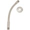 Do It Best 11-1/2'' Brushed Nickel Flexible Shower Arm with Flange DIB780BN - alternate 1