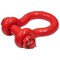 Mytee Products 1 1/8inAnchor Shackle Forged Carbon Steel w/Safety Screw Pin 19,000lbs WLL, 10PK SHACKLE-ANCHOR-BT-118x10 - alternate 5
