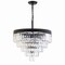 Jonathan Y Wyatt 20" 4-Light Crystal LED Chandelier, Bronze/ Clear JYL9007B - alternate 8