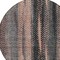 Homeroots 8' Blue Charcoal And Copper Round Botanical Leaves Washable Indoor Outdoor Area Rug 581950 - alternate 5