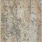 Homeroots 5' X 8' Terra Cotta Beige And Dark Gray Abstract Washable Indoor Outdoor Area Rug 605525 - alternate 4